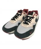 NIKEナイキ）の古着「AIR MAX 1 PRM」｜ベージュ×グレー