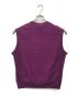 AURALEE (オーラリー) SUPER MILLED SWEAT SLEEVELESS パープル：8000円