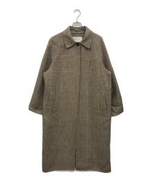 TODAYFUL（トゥデイフル）の古着「Soutiencollar Check Coat」｜ブラウン