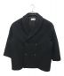 Graphpaper（グラフペーパー）の古着「Scale Off Melton Shawl Collar Coat」｜ブラック