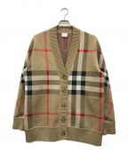 BURBERRYバーバリー）の古着「Caragh Merino Wool Blend Cardigan」｜ブラウン