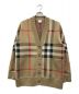 BURBERRY（バーバリー）の古着「Caragh Merino Wool Blend Cardigan」｜ブラウン