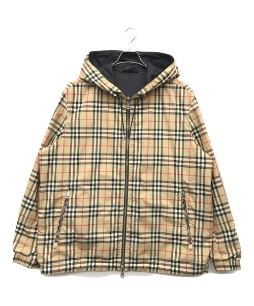 BURBERRY（バーバリー）BURBERRY (バーバリー) Stretton Reversible Windbreaker ブラウン サイズ:XLの古着・服飾アイテム