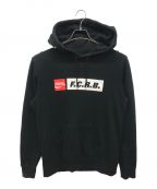 F.C.R.B.×Coca Colaエフシーアールビー×コカコーラ）の古着「PULLOVER HOODIE」｜ブラック