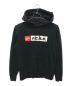 F.C.R.B.（エフシーアールビー）の古着「PULLOVER HOODIE」｜ブラック