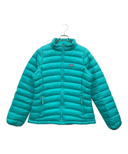 Patagonia（パタゴニア）Patagonia (パタゴニア) ダウンジャケット グリーン サイズ:GIRL'S XXL(16-18)の古着・服飾アイテム