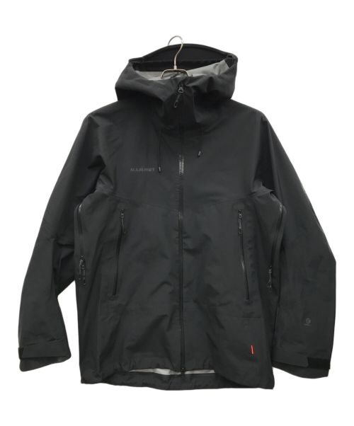 MAMMUT（マムート）MAMMUT (マムート) Crater HS Hooded Jacket ブラック サイズ:ASIA XLの古着・服飾アイテム