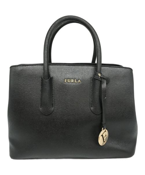 FURLA（フルラ）FURLA (フルラ) ハンドバッグ ブラックの古着・服飾アイテム