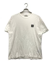 STONE ISLAND（ストーンアイランド）の古着「ロゴパッチTシャツ」｜ホワイト