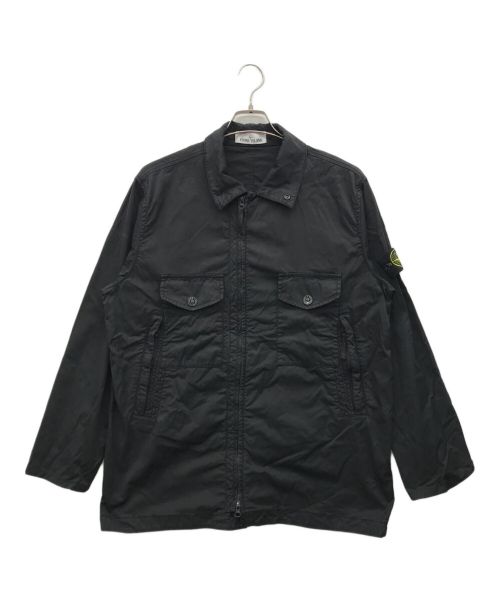 STONE ISLAND（ストーンアイランド）STONE ISLAND (ストーンアイランド) ジャケット ブラック サイズ:Lの古着・服飾アイテム