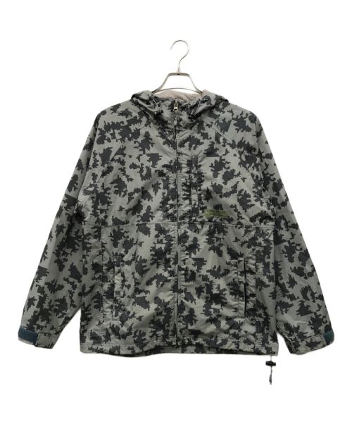 stussy（ステューシー）stussy (ステューシー) デジタルカモナイロンジャケット グレー サイズ:SMALLの古着・服飾アイテム