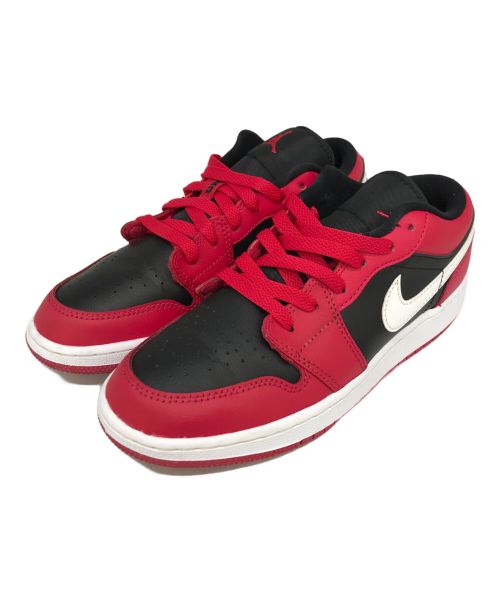 NIKE（ナイキ）NIKE (ナイキ) AIR JORDAN 1 LOW レッド サイズ:US 5Yの古着・服飾アイテム