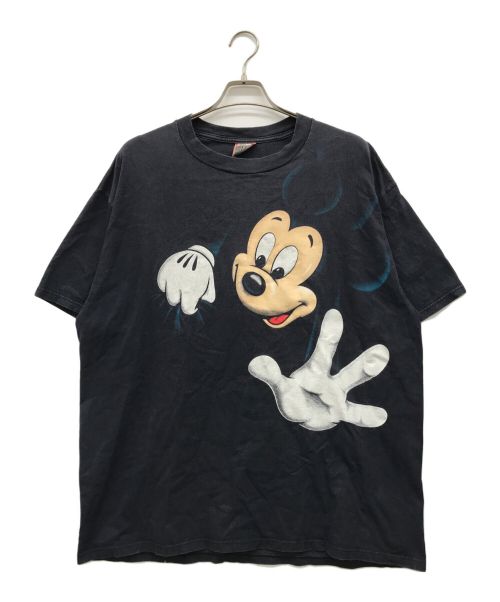 DISNEY（ディズニー）DISNEY (ディズニー) プリントTシャツ ブラック サイズ:ONE SIZE FITS ALLの古着・服飾アイテム