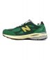 NEW BALANCE (ニューバランス) 990V3 グリーン サイズ:09 1/2 US：20000円