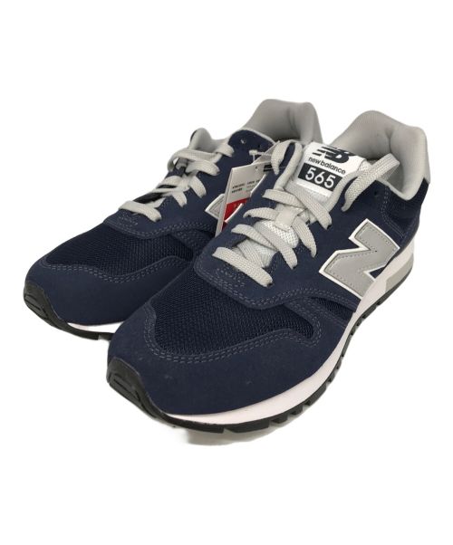 NEW BALANCE（ニューバランス）NEW BALANCE (ニューバランス) ローカットスニーカー ネイビー サイズ:US8.5 未使用品の古着・服飾アイテム