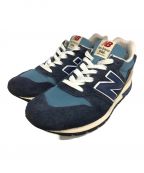 NEW BALANCEニューバランス）の古着「ローカットスニーカー」｜ネイビー