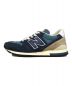 NEW BALANCE (ニューバランス) ローカットスニーカー ネイビー サイズ:09 1/2 US：16000円