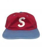 SUPREMEシュプリーム）の古着「Sロゴキャップ」｜レッド