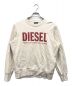 DIESEL（ディーゼル）の古着「プリントスウェット」｜ベージュ