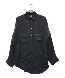 DAIRIKU（ダイリク）の古着「Rockabilly Dolman-Sleeve Shirt」｜ネイビー