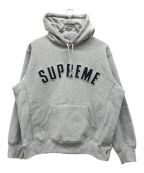 SUPREMEシュプリーム）の古着「Pearl Logo Hooded Sweatshirt」｜グレー