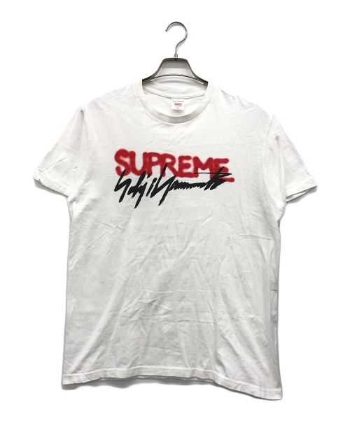 SUPREME（シュプリーム）Supreme (シュプリーム) YOHJI YAMAMOTO (ヨウジヤマモト) プリントTシャツ ホワイト サイズ:Mの古着・服飾アイテム