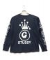 stussy (ステューシー) 長袖カットソー ネイビー サイズ:Medium：8000円