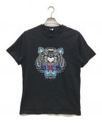 KENZOケンゾー）の古着「プリントTシャツ」｜ブラック