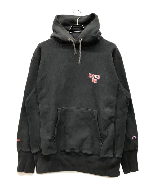 Champion REVERSE WEAVE（チャンピオンリバースウィーブ）Champion REVERSE WEAVE (チャンピオンリバースウィーブ) SWAGGER (スワッガー) プルオーバーパーカー ブラック サイズ:X-LARGEの古着・服飾アイテム