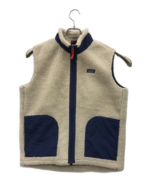 Patagonia（パタゴニア）Patagonia (パタゴニア) フリースベスト ベージュ サイズ:ＸＸＬの古着・服飾アイテム