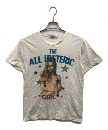 Hysteric Glamour（ヒステリックグラマー）の古着「プリントTシャツ」｜ホワイト