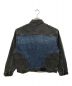 SUPREME (シュプリーム) 2-tone paneled denim jacket ブラック サイズ:L：25000円