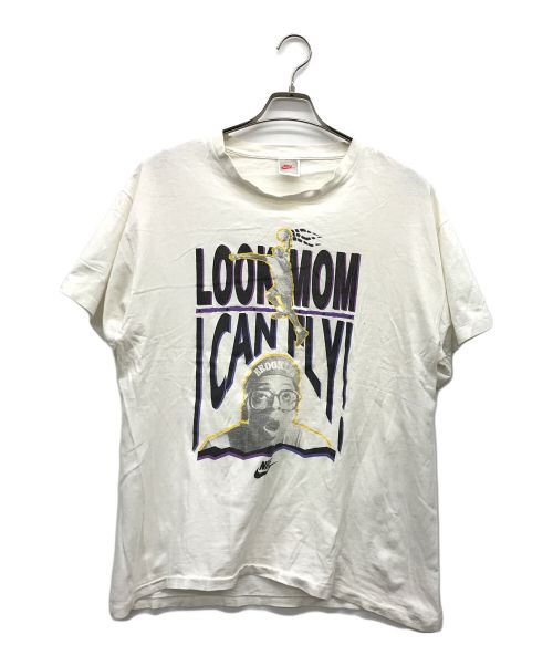 NIKE（ナイキ）NIKE (ナイキ) プリントTシャツ ホワイト サイズ:L(41-43)の古着・服飾アイテム