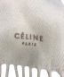 CELINE (セリーヌ) マフラー アイボリー サイズ:70cm×140cm(房込み)：5000円