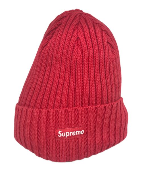 SUPREME（シュプリーム）SUPREME (シュプリーム) ニット帽 レッドの古着・服飾アイテム