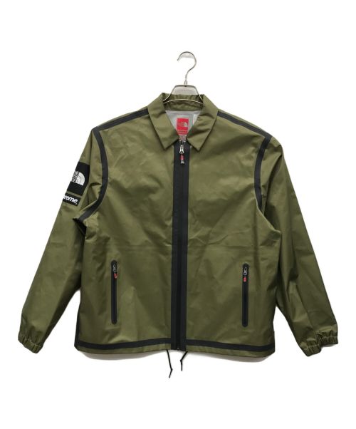 SUPREME（シュプリーム）SUPREME (シュプリーム) THE NORTH FACE (ザ ノース フェイス) SUMMIT SERIES OUTER TAPE SEAM COACHES JACKET オリーブ サイズ:Mの古着・服飾アイテム