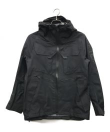 WHITE MOUNTAINEERING（ホワイトマウンテ二アニング）の古着「TAFFETA 3L MOUNTAIN PARKA」｜ブラック