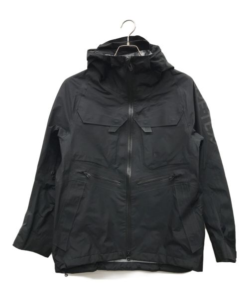 WHITE MOUNTAINEERING（ホワイトマウンテ二アニング）WHITE MOUNTAINEERING (ホワイトマウンテ二アニング) TAFFETA 3L MOUNTAIN PARKA ブラック サイズ:１の古着・服飾アイテム