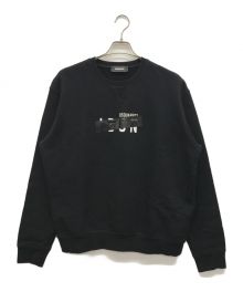 DSQUARED2（ディースクエアード）の古着「Icon Taped Sweater」｜ブラック