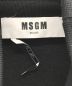 中古・古着 MSGM (エムエスジーエム) ハイネックスウェット ブラック サイズ:S：5000円