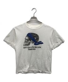 TENDERLOIN（テンダーロイン）の古着「プリントTシャツ」｜ホワイト