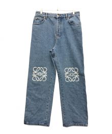 LOEWE（ロエベ）の古着「ANAGRAM BAGGY JEANS」｜インディゴ