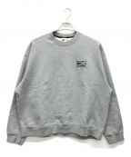 NIKE×stussyナイキ×ステューシー）の古着「Fleece Crew Sweat」｜グレー