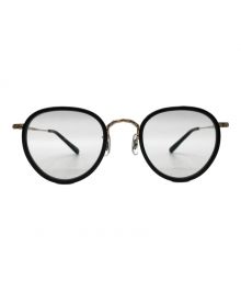 OLIVER PEOPLES（オリバーピープルズ）の古着「眼鏡」｜ブラック×ゴールド