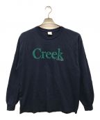 Creekクリーク）の古着「プリントTシャツ」｜ネイビー