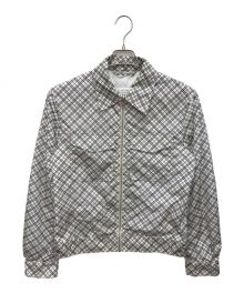 Martin Margiela 10（マルタン・マルジェラ 10）の古着「Nylon Zip Up Jacket」｜アイボリー