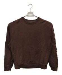 stussy（ステューシー）の古着「STUSSY SPORT EMBROIDERED CREW」｜ブラウン