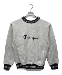 Champion REVERSE WEAVE（チャンピオン リバースウィーブ）の古着「ロゴスウェット」｜グレー