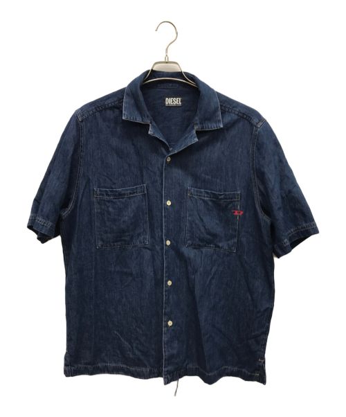 DIESEL（ディーゼル）DIESEL (ディーゼル) デニムシャツ インディゴ サイズ:Lの古着・服飾アイテム