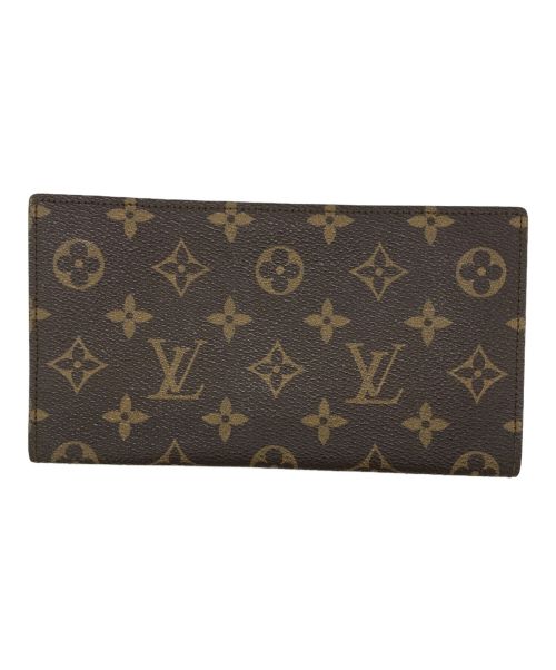 LOUIS VUITTON（ルイ ヴィトン）LOUIS VUITTON (ルイ ヴィトン) ポルトシェキダブル ブラウンの古着・服飾アイテム